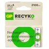 Pile rechargeable GP LR06 ReCyckO lot de 4 2100mAh