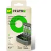 Chargeur secteur GP + LR06 AA x4 2100mAh + station de charge