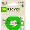 GP Batteries GP ReCyko Pile rechargeable, taille AA, 2100 mAh, 2 packs...