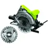 Scie circulaire RYOBI 1400W 66mm - 2 lames 20 dents - 1 coffret RCS140...