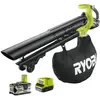 Souffleur aspiro-broyeur sans fil 18V ONE+ RYOBI RBV1850 - Brushless -...