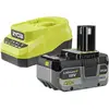 Ryobi, Batterie outillage + chargeur, Akku Starterset 18 V ONE+ 4.0 Ah...