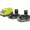 Ryobi, Batterie outillage + chargeur, Kit de Démarrage One+ (18 V)