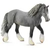 Figurine Cheval : Jument Shire Horse Gris