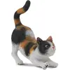 Collecta Katten: Strekkende Huiskat 5 Cm Bruin/wit