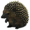 Figurine Hérisson debout - Collecta - Modèle peint à la main - Mixte - Noir et beige - A partir de 3 ans