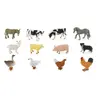 COLLECTA MINI - LA FERME: SET DE 12 ANIMAUX DE