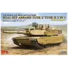 1:35 Rye Field Model 5026 U.S. Main Battle Tank M1A2 SEP Abrams TUSK I /TUSK II 2 in 1 with full interior Plastic Modelbouwpakket