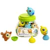 Jeu d'éveil Lalaboom Baril 3 animaux 6 perles et accessoires 21 pièces