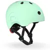 Scoot & Ride Casque de vélo pour enfant, kiwi, 51 à 55 cm