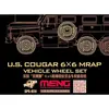 Unbekannt Meng SPS 024   Modèle Kit US Cougar 6 x 6 mrap Vehicle Wheel Set