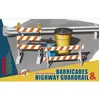 1:35 MENG SPS013 Barricades & Highway guardrail Plastic Modelbouwpakket