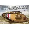 British Heavy Tank Mk.V Female - Scale 1/35 - Meng Models - MM TS-029