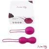 Nomi Tang Boules de Geisha Intimate Kegel Set, Rose