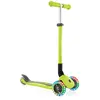 Trottinette enfant lumineuse et pliable Primo Vert - GLOBBER