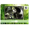 Puzzle Animaux - WWF - Giant Pandas - 1000 pièces - Adulte - Intérieur