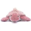 Peluche Les Ptipotos Sauvenou maman et bébé tortue rose (29 cm)
