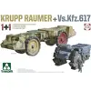 1:72 Takom 5007 Krupp Räumer + Vs.Kfz. 617 Plastic Modelbouwpakket