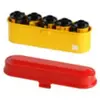 Boîtier portable petit format Kodak pour 135 films Rouge et jaune