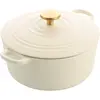 BK Bourgogne braadpan 24cm/4.2L Cream White