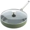 BK Sublime Hapjespan Keramische antiaanbaklaag Olive Green 28 cm