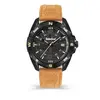 Timberland Homme Analogique Quartz Montre avec Bracelet en Cuir TDWGB2202101, Noir, sangle