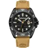 Montre Homme TIMBERLAND - Cuir Marron - Quartz - Verre minéral - Etanche 3 ATM