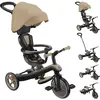 Globber Trike 4 in 1 in Bruin