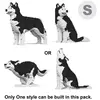 Jekca Blocs de construction - JEKCA - Chien Husky (4 en 1) - 3240 pièc...