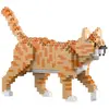 Blocs de construction - JEKCA - Mini Chat - Tigré roux - 740 pièces - ...
