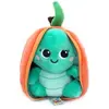 Flipetz - 2-in-1 Knuffel - Corvet de Schildpad / Perzik - 18 x 10 x 17 cm - Les Déglingos