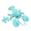 Peluche Homard maman et bébé Les Ptipotos Aqua (48 cm)
