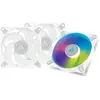 Arctic P12 PWM PST ARGB blanc (PACK 3) - Ventilateur 120mm pour boitier