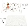 Play&Go Tapis de jeu dalles EEVAA réversible 2 en 1 Alphabet (180 x 180 cm)