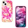 Laut Huex Tie Dye hoesje voor iPhone 13 - roze