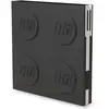 Carnet de Notes avec Stylo Gel Lego Noir
