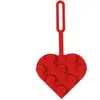 LEGO Autre Étiquette de sac Caur 3x3 - Rouge 5009504