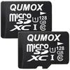 2 PCS QUMOX 128 Go Micro SD SDXC UHS-I - Classe 10