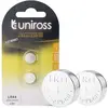 Uniross Piles LR44 / AG13 2 pak (2 pcs, 4LR44, 160 mAh), Batteries + p...