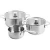 KitchenAid Batterie de Cuisine Inox 3 Pièces CC003630-001