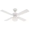 Westinghouse - Ventilateur de plafond Vegas Blanc avec éclairage