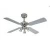 Ventilateur de plafond Princess Euro Étain avec lumière