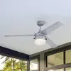 Ventilateur de plafond extérieur Riverton Argent