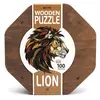 Eco-wood-art Legpuzzel Lion 31 X 28 X 0,5 Cm Hout Bruin 100 Stuks