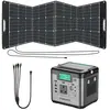 SWAREY Générateur solaire Portable 518Wh avec Panneau Solaire Pliable ...