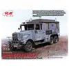 Henschel 33 D1 Kfz.72 Camion Radio Allemand 2ème Gm - Icm Icm35467-Icm