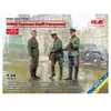 1:24 ICM 24020 WWII German Staff Personnel Plastic Modelbouwpakket