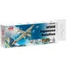 ICM Set de peintures acryliques pour maquettes davions japonais Second...