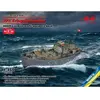 1:350 ICM S018 KFK Kriegsfischkutter - German multi-purpose Boat Plast...