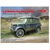 ICM le.gl.Einheitz-Pkwz.1 Soft Top,WWII German Light Personnel Car